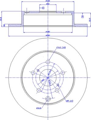 CAR 142.1141 - Гальмівний диск autocars.com.ua