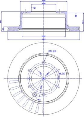 CAR 142.1155 - Гальмівний диск autocars.com.ua