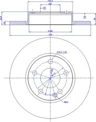 CAR 142.1166 - Тормозной диск avtokuzovplus.com.ua