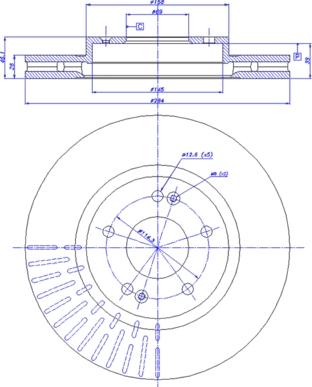 CAR 142.1183 - Тормозной диск avtokuzovplus.com.ua