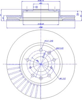 CAR 142.1191 - Гальмівний диск autocars.com.ua