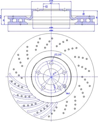 CAR 142.1207 - Гальмівний диск autocars.com.ua