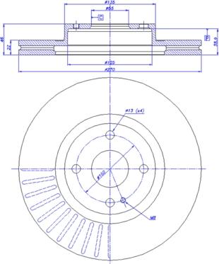 CAR 142.1210 - Тормозной диск autodnr.net