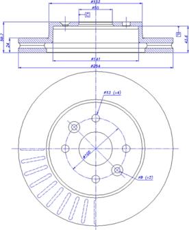 CAR 142.1212 - Гальмівний диск autocars.com.ua