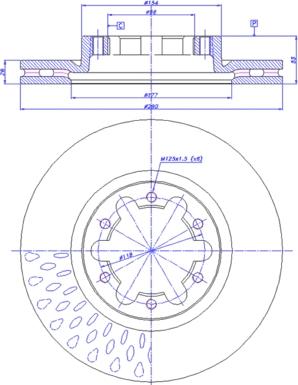 FREMAX BD-6031 - Тормозной диск avtokuzovplus.com.ua