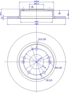 CAR 142.1237 - Тормозной диск autodnr.net