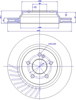 CAR 142.1244 - Тормозной диск avtokuzovplus.com.ua