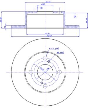 CAR 142.1258 - Гальмівний диск autocars.com.ua