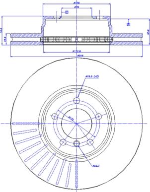 CAR 142.1263 - Гальмівний диск autocars.com.ua