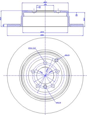 CAR 142.1264 - Тормозной диск avtokuzovplus.com.ua