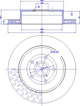 CAR 142.1268 - Тормозной диск avtokuzovplus.com.ua