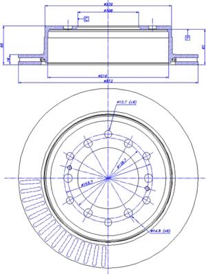 CAR 142.1282 - Тормозной диск autodnr.net