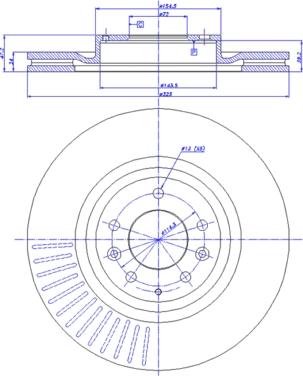 CAR 142.1326 - Тормозной диск avtokuzovplus.com.ua