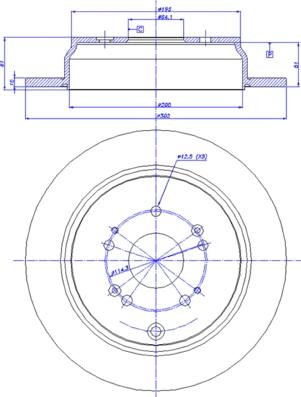 CAR 142.1336 - Тормозной диск autodnr.net