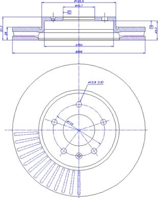 CAR 142.1343 - Гальмівний диск autocars.com.ua