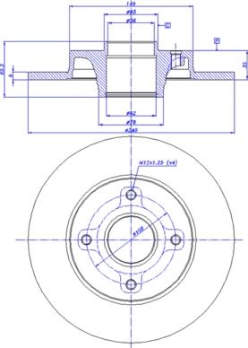 CAR 142.1349 - Тормозной диск autodnr.net