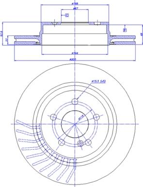 CAR 142.1363 - Тормозной диск avtokuzovplus.com.ua