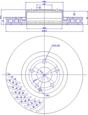 CAR 142.1374 - Тормозной диск avtokuzovplus.com.ua