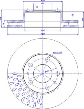 CAR 142.1409 - Тормозной диск avtokuzovplus.com.ua