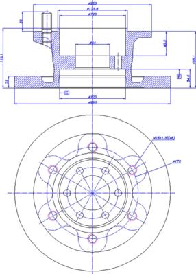 CAR 142.1410 - Тормозной диск avtokuzovplus.com.ua