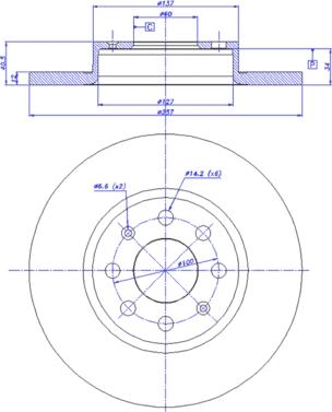 CAR 142.1412 - Тормозной диск avtokuzovplus.com.ua