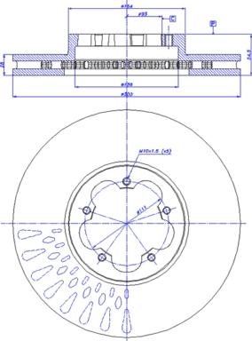 CAR 142.1420 - Тормозной диск avtokuzovplus.com.ua