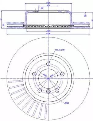 CAR 142.1444 - Тормозной диск avtokuzovplus.com.ua