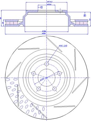 CAR 142.1449 - Гальмівний диск autocars.com.ua