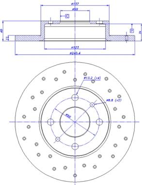 CAR 142.1471 - Гальмівний диск autocars.com.ua