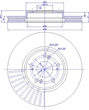 CAR 142.1479 - Тормозной диск avtokuzovplus.com.ua