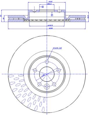 CAR 142.1527 - Тормозной диск avtokuzovplus.com.ua