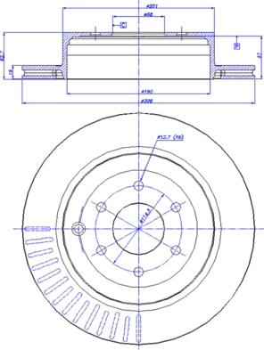 CAR 142.1546 - Тормозной диск avtokuzovplus.com.ua