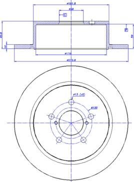 CAR 142.1568 - Тормозной диск autodnr.net