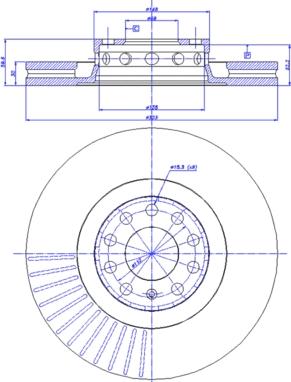 CAR 142.1573 - Тормозной диск avtokuzovplus.com.ua