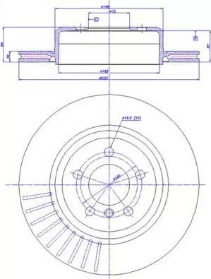 CAR 142.1593 - Гальмівний диск autocars.com.ua