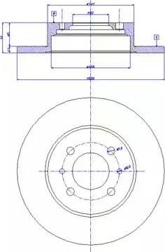 CAR 142.162 - Гальмівний диск autocars.com.ua