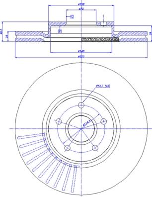 CAR 142.1640 - Тормозной диск avtokuzovplus.com.ua