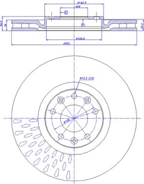 CAR 142.1694 - Тормозной диск avtokuzovplus.com.ua