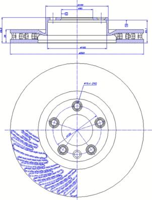 CAR 142.1706 - Тормозной диск avtokuzovplus.com.ua