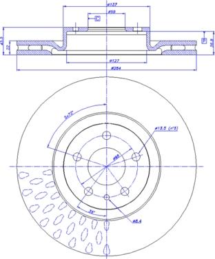 CAR 142.1742 - Тормозной диск avtokuzovplus.com.ua