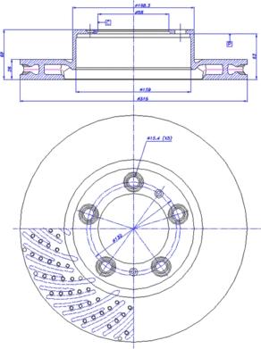 CAR 142.1786 - Гальмівний диск autocars.com.ua