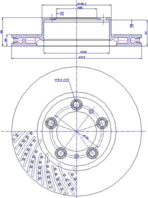 CAR 142.1787 - Гальмівний диск autocars.com.ua