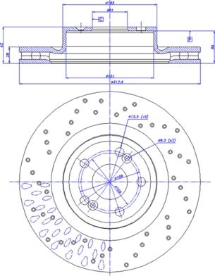 CAR 142.1829 - Гальмівний диск autocars.com.ua