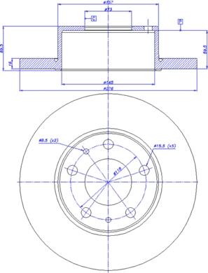 CAR 142.200 - Тормозной диск autodnr.net