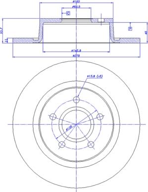 CAR 142.226 - Тормозной диск avtokuzovplus.com.ua