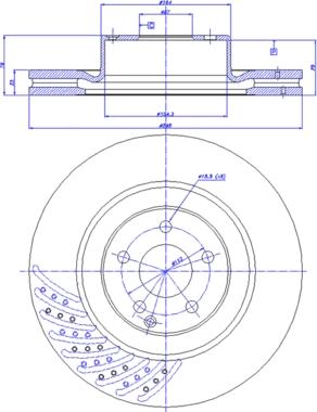 CAR 142.277 - Гальмівний диск autocars.com.ua