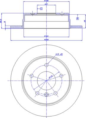 CAR 142.279 - Гальмівний диск autocars.com.ua