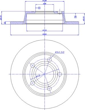 CAR 142.280 - Тормозной диск avtokuzovplus.com.ua