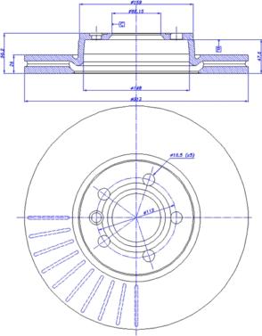 CAR 142.292 - Тормозной диск avtokuzovplus.com.ua