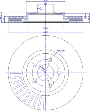 CAR 142.339 - Тормозной диск autodnr.net